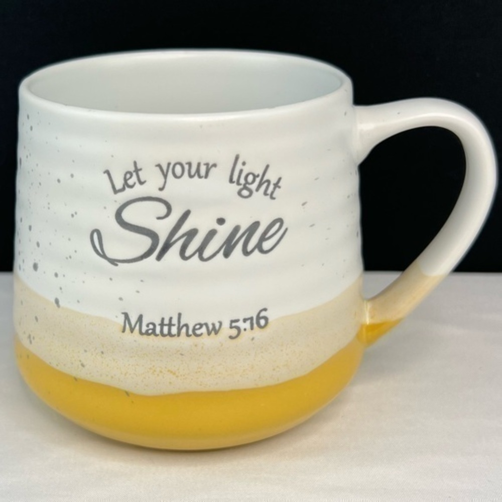 Seeds & Sunshine - 3/$48 - ‘Let your light shine’ ceramic mug. NWT Firm!